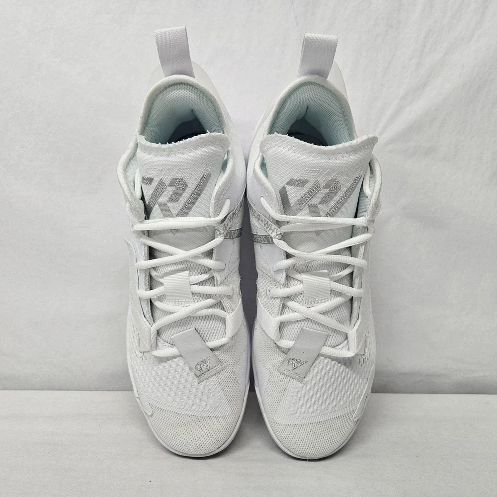 Nike‎ Air Jordan Why Not Zer0.4 Basketball Shoes CQ4230-101 White Men's Size 13